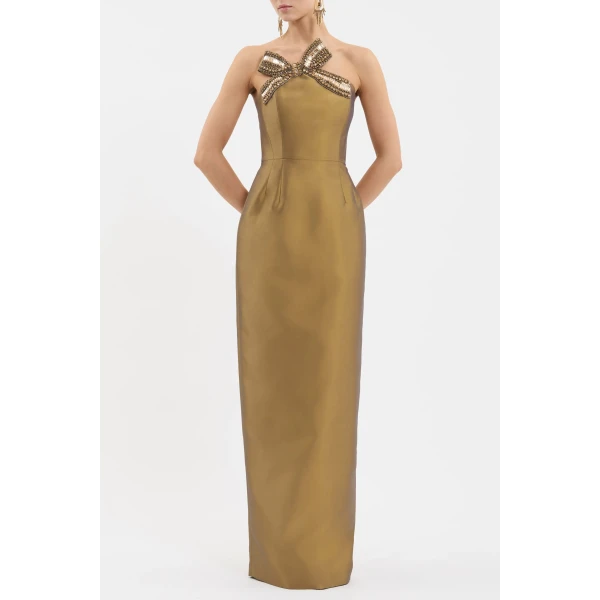 Rebecca Vallance Venus Gown in Gold, view 2