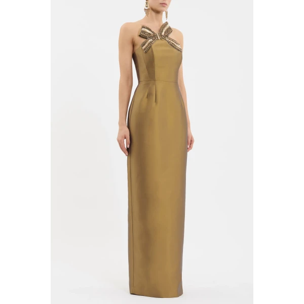 Rebecca Vallance Venus Gown in Gold, view 3