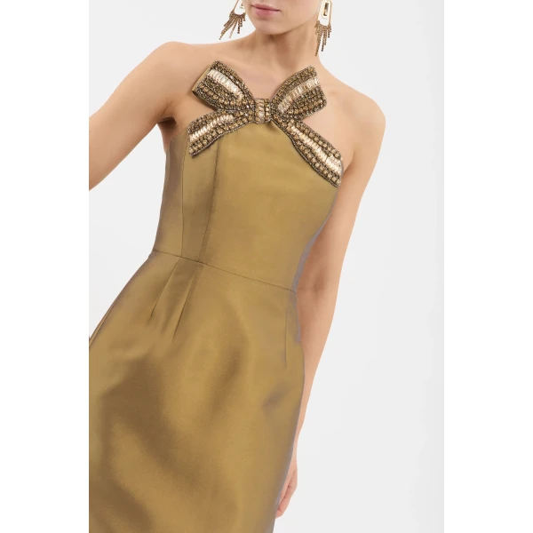 Rebecca Vallance Venus Gown in Gold, view 5