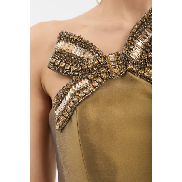 Rebecca Vallance Venus Gown in Gold, view 6