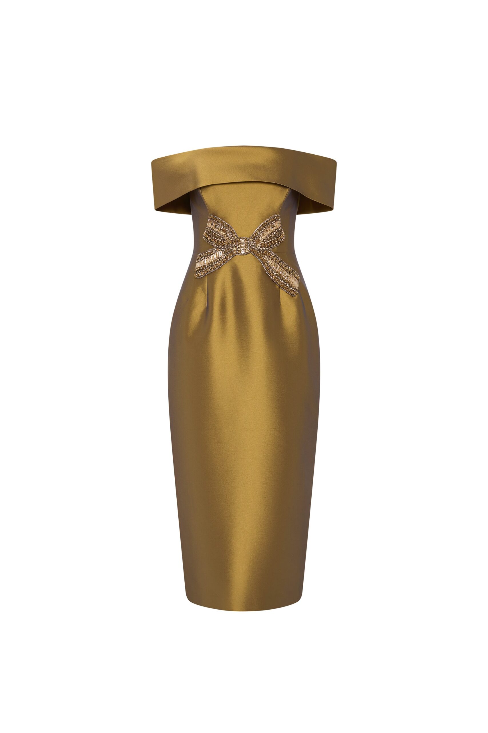 Rebecca Vallance midi dress Australia Signature Dresses – Luxury Shoes Rebecca Vallance Venus Midi Dress in Gold