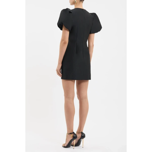 Rebecca Vallance Venus Mini Dress in Black, view 4