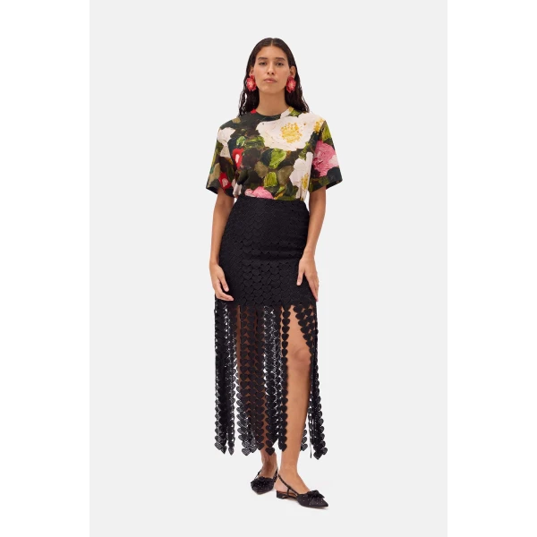 Romance Was Born Chain of Hearts Skirt, view 2
