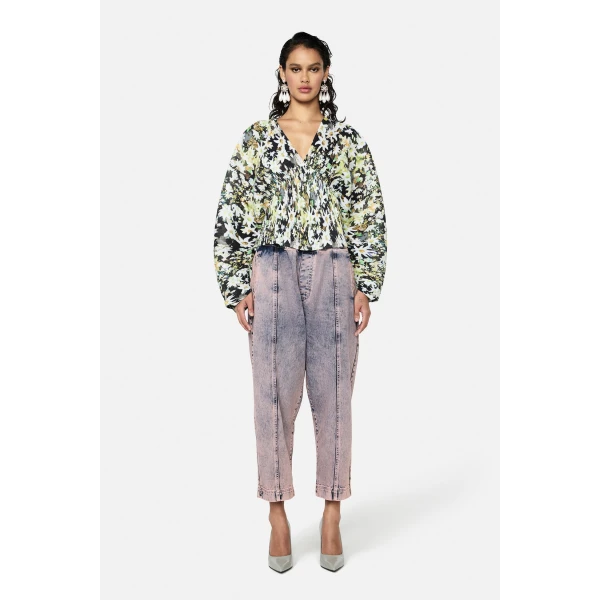 Romance Was Born Flannel Flower Blouse, view 2