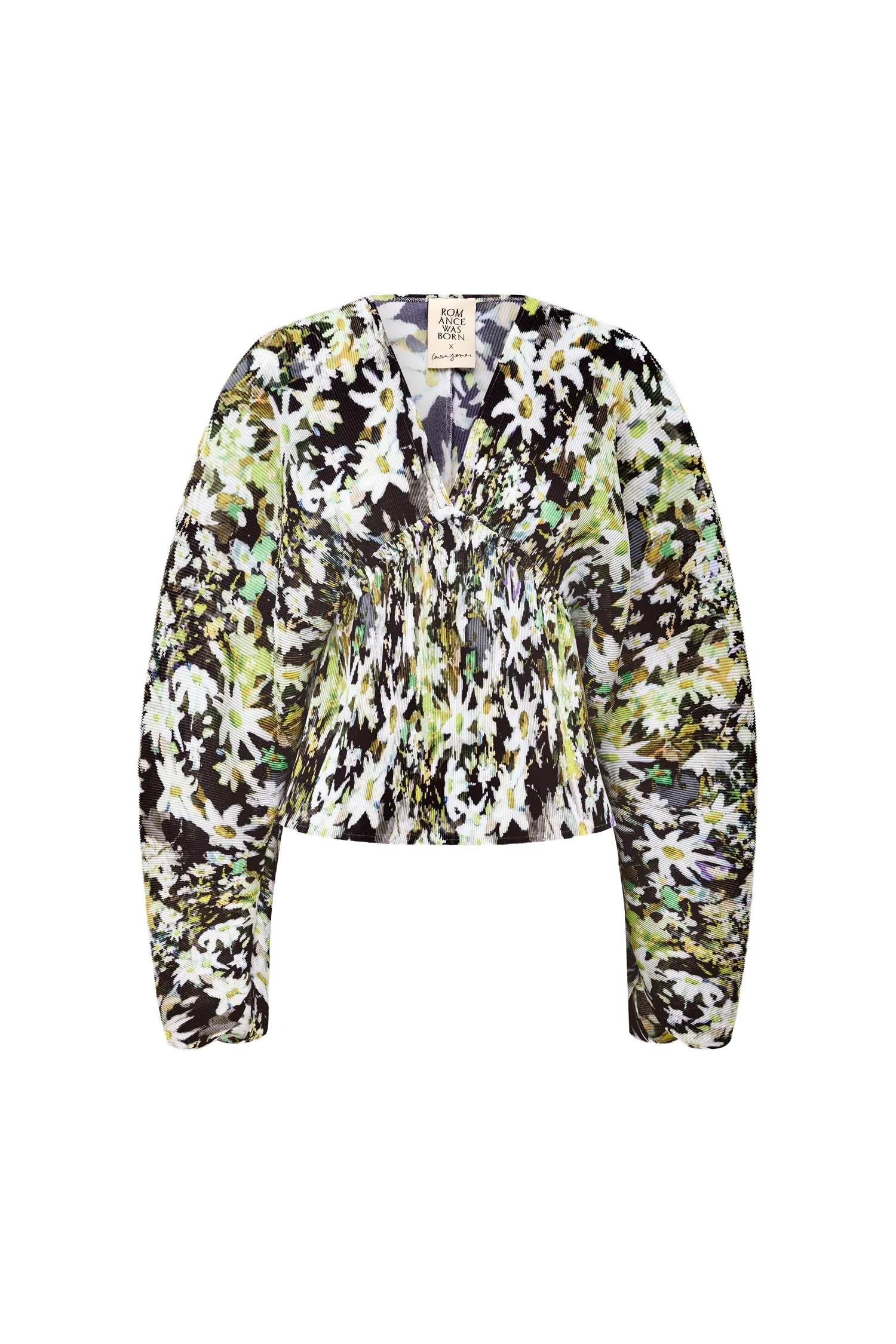 Romance Was Born Flannel Flower Blouse