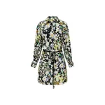 Romance Was Born Flannel Flower Shirt Dress