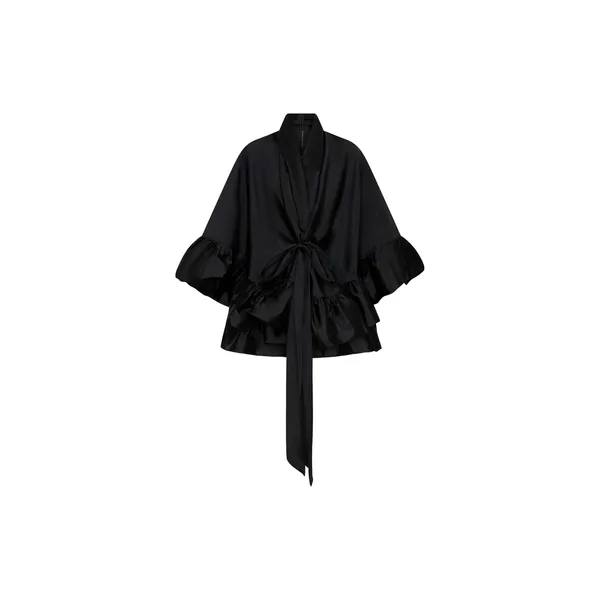Romance Was Born Frill Tie Cape