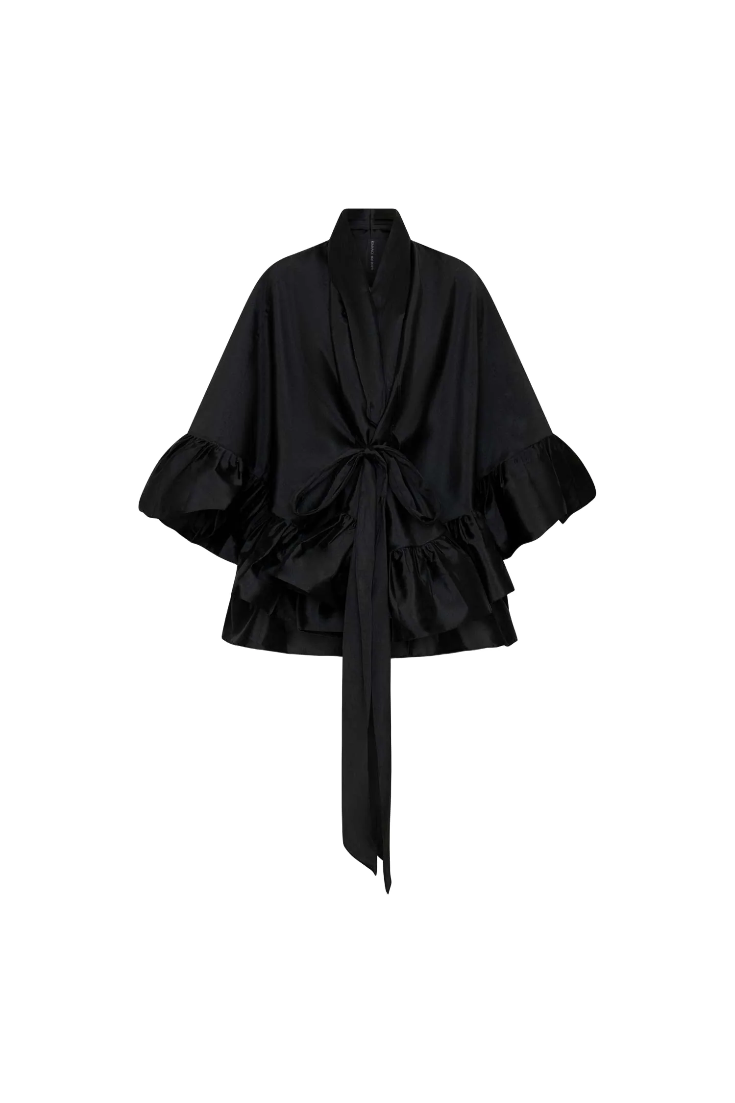 Romance Was Born Frill Tie Cape