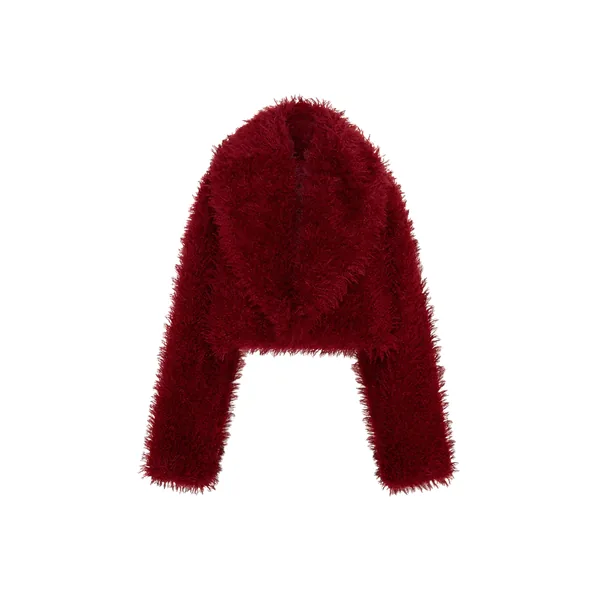 Romance Was Born Fur Crop Coat