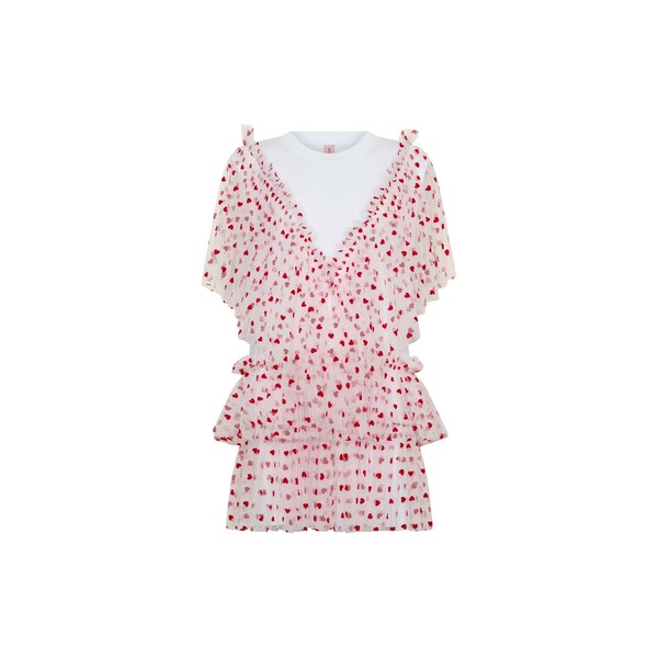 Romance Was Born Heart Tulle Dress