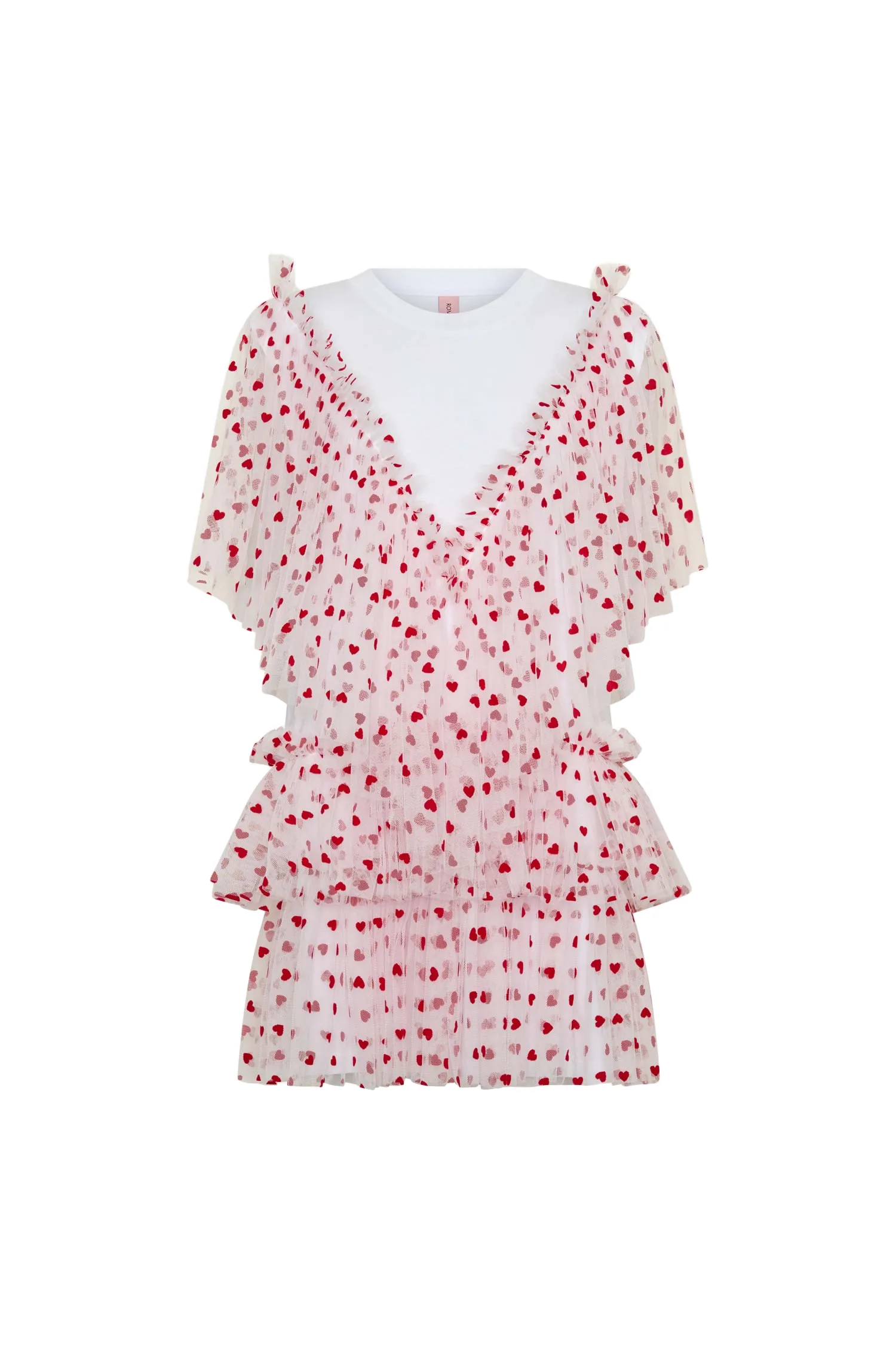 Romance Was Born Heart Tulle Dress