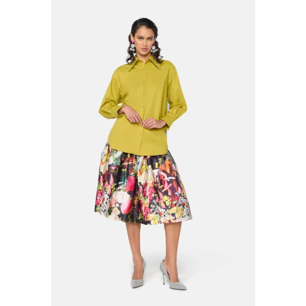 Romance Was Born Lace Back Long Sleeve Shirt, view 6