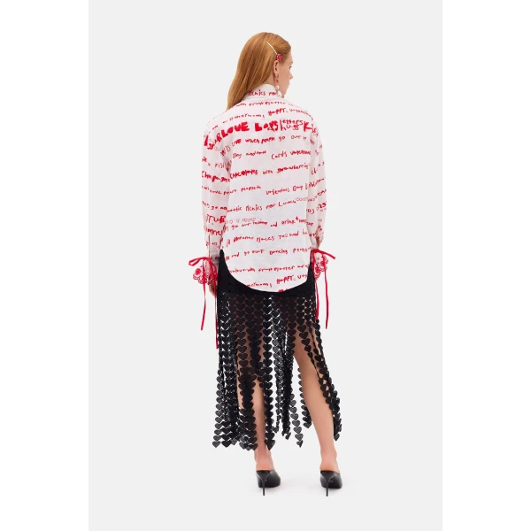 Romance Was Born Love Letter Blouse, view 4