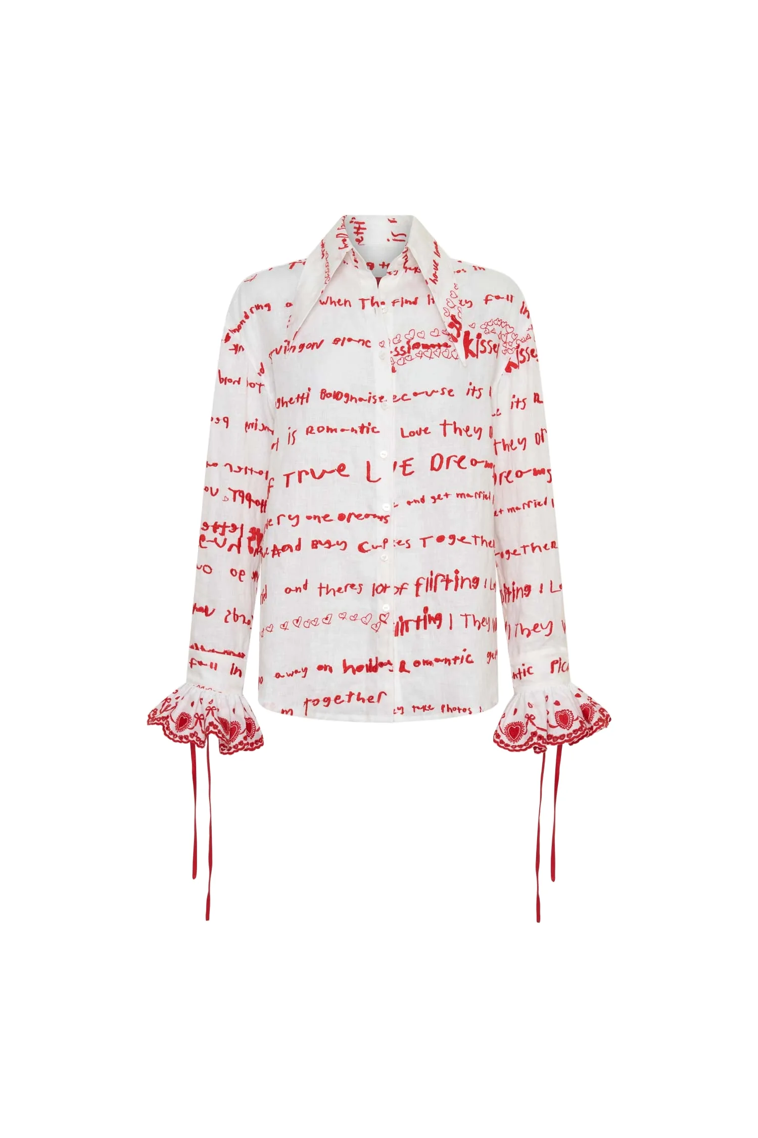 Romance Was Born Love Letter Blouse