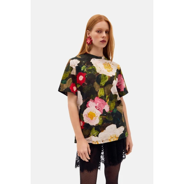 Romance Was Born Magnolia Tee Top, view 2
