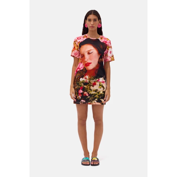Romance Was Born Muriel Bed Tee Dress, view 4