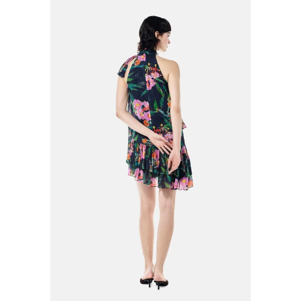 Romance Was Born Night Gum Halter Dress, view 4