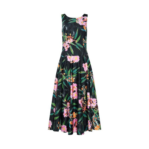 Romance Was Born Night Gum Swing Dress