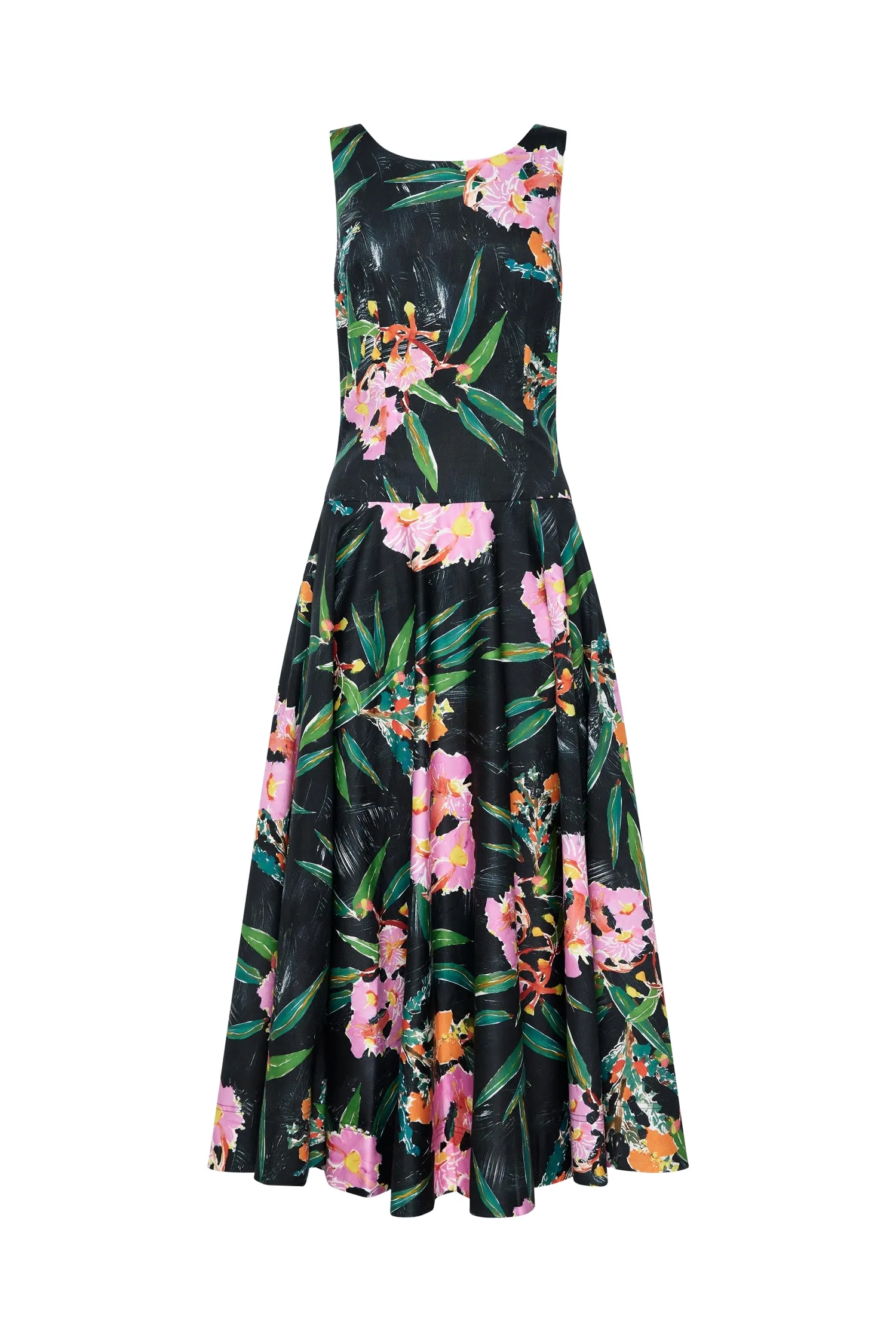 Romance Was Born Night Gum Swing Dress