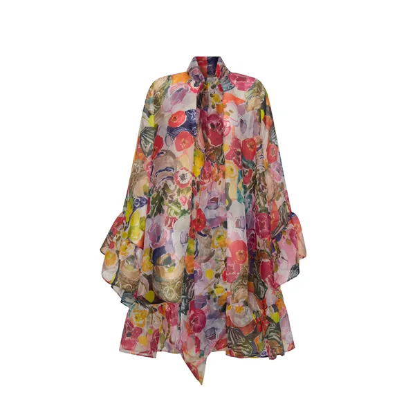 Romance Was Born Persimmon Frill Cape