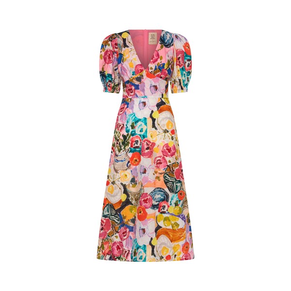 Romance Was Born Persimmon Garden Dress