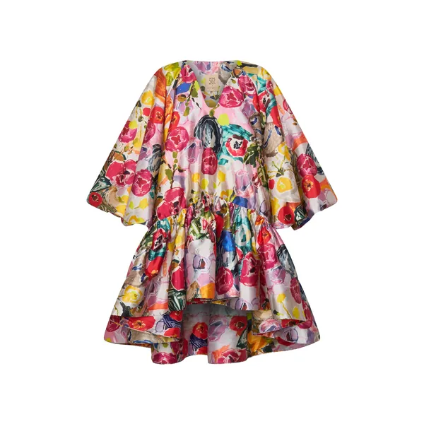 Romance Was Born Persimmon Ruffle Dress