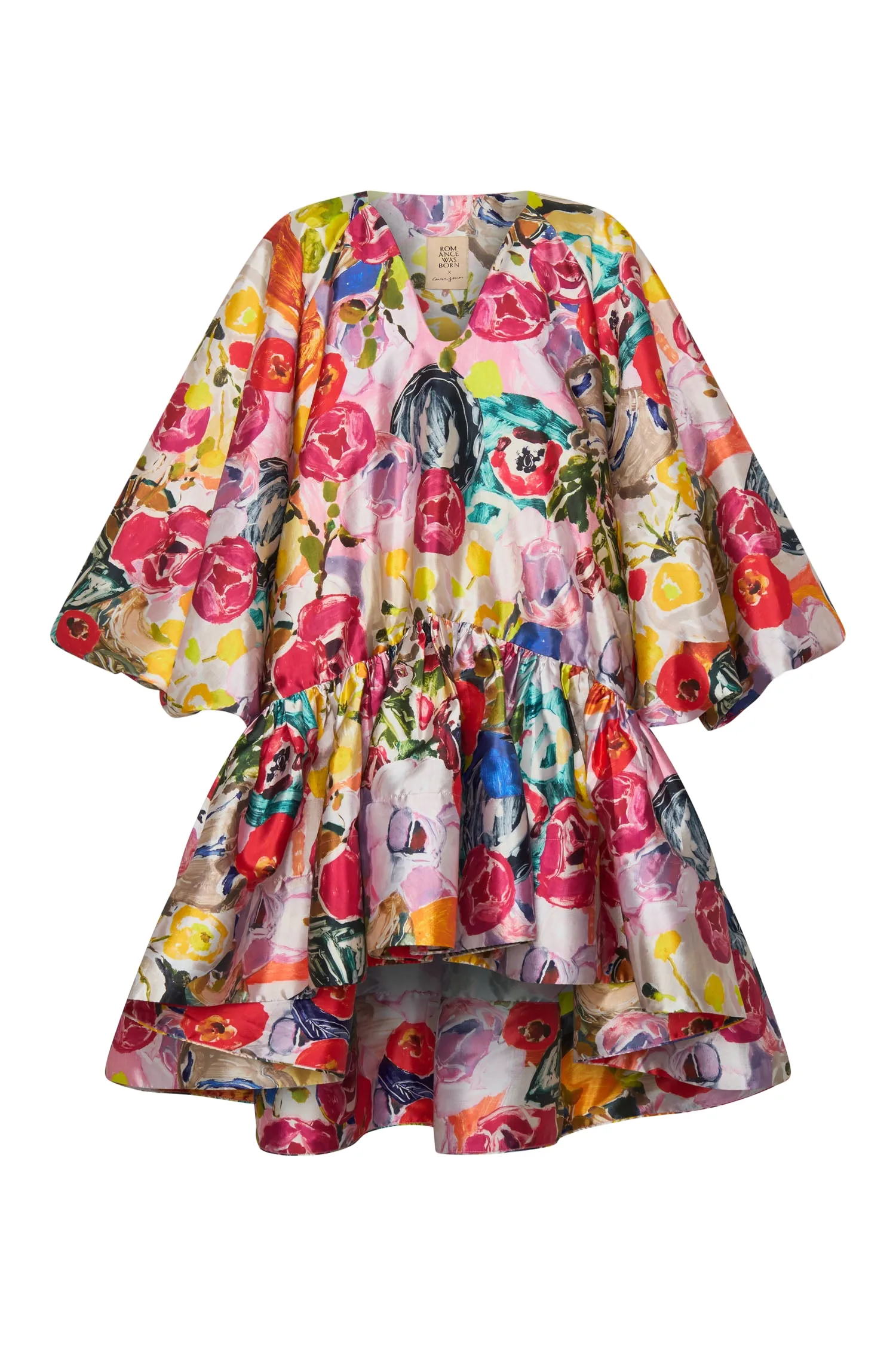 Romance Was Born Persimmon Ruffle Dress