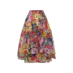 Romance Was Born Persimmon Tier Skirt