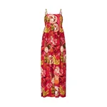 Romance Was Born Pink Banana Babydoll Dress