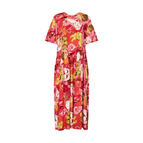Romance Was Born Pink Banana Tee Dress