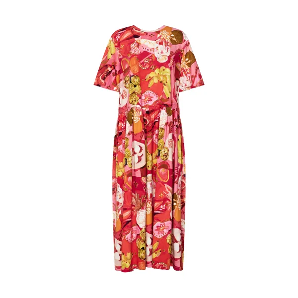 Romance Was Born Pink Banana Tee Dress