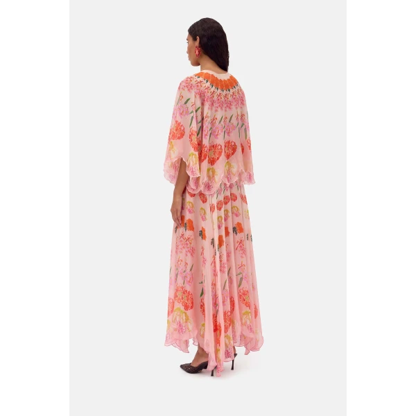 Romance Was Born Pink Blossom Petal Blouse, view 4