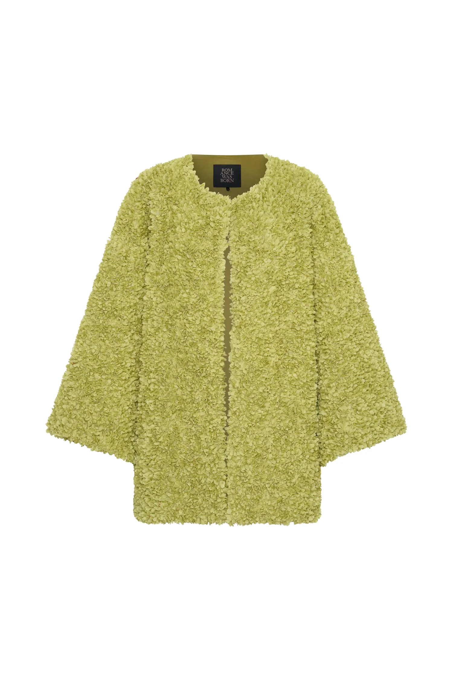 Romance Was Born Pistachio Pea Coat
