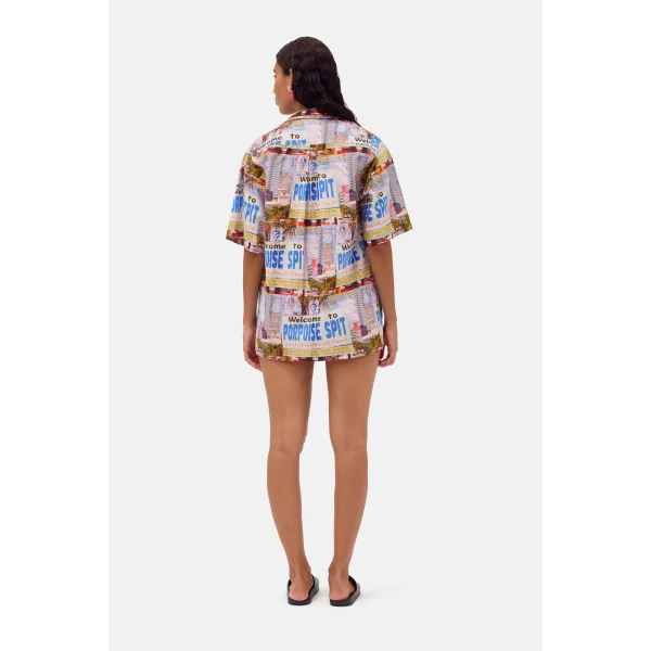 Romance Was Born Porpoise Spit Hawaiian Shirt, view 6