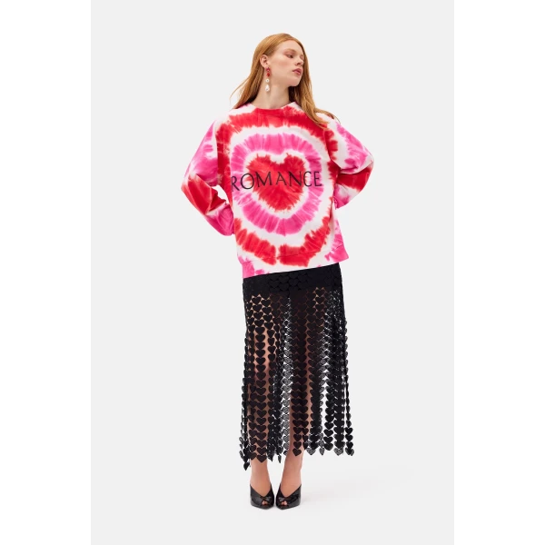 Romance Was Born Romance Heart Sweater, view 3