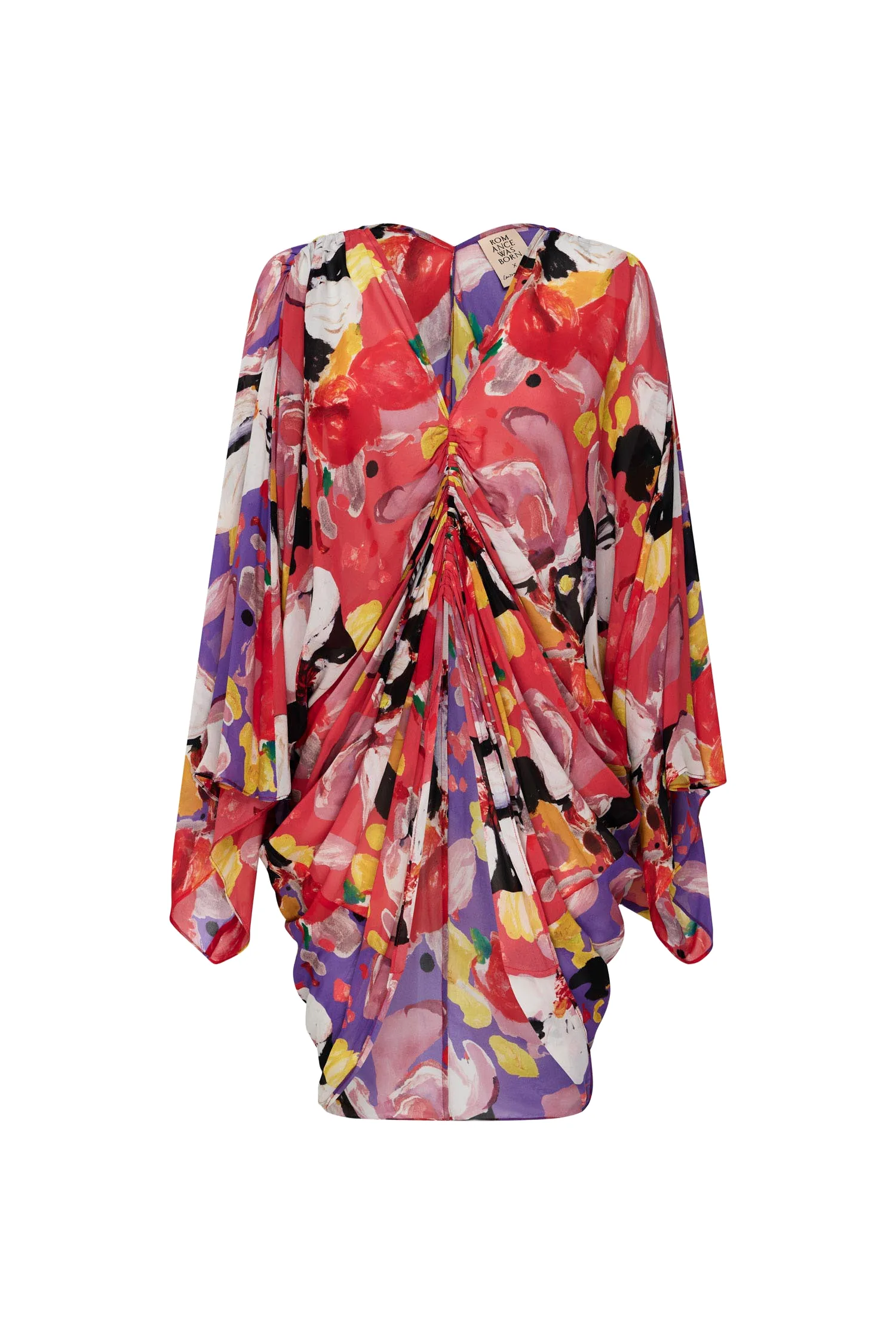 Romance Was Born Tropical Magnolia Chiffon Top