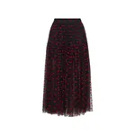 Romance Was Born Tulle Heart Maxi Skirt