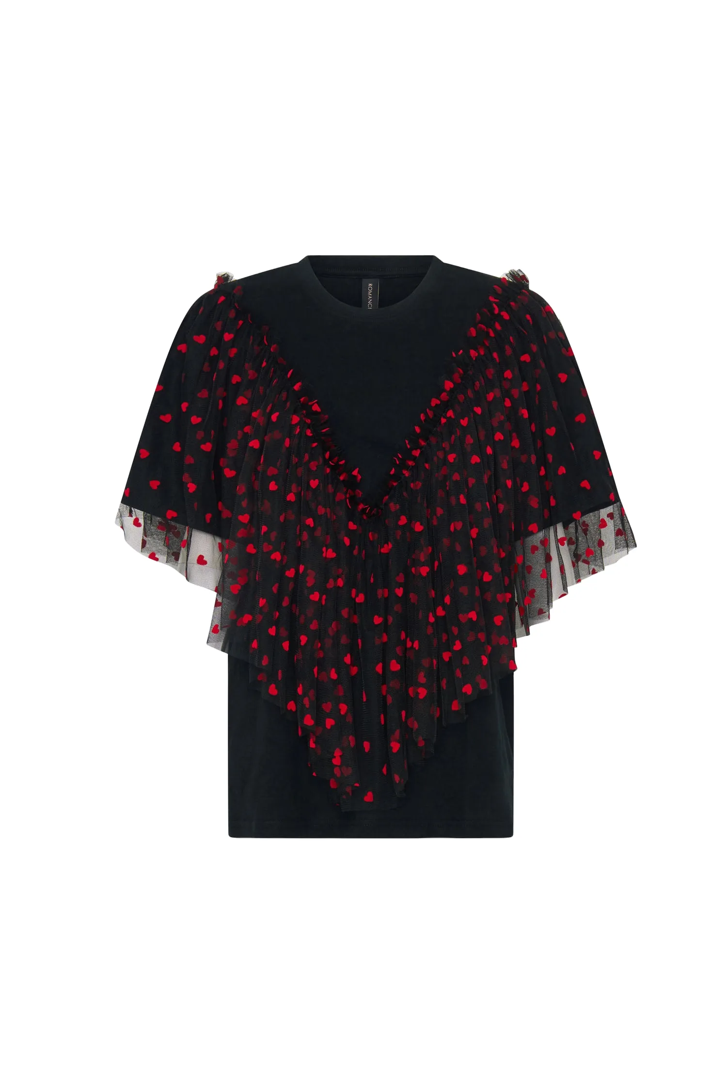 Romance Was Born Tulle Heart Tee