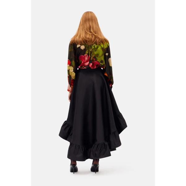 Romance Was Born Wrap Frill Skirt, view 4