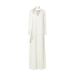 Safiyaa Aleah Ivory Long Dress