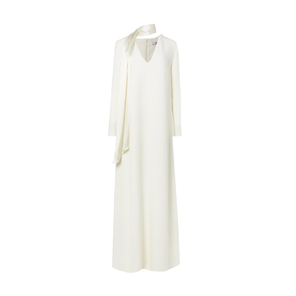 Safiyaa Aleah Ivory Long Dress