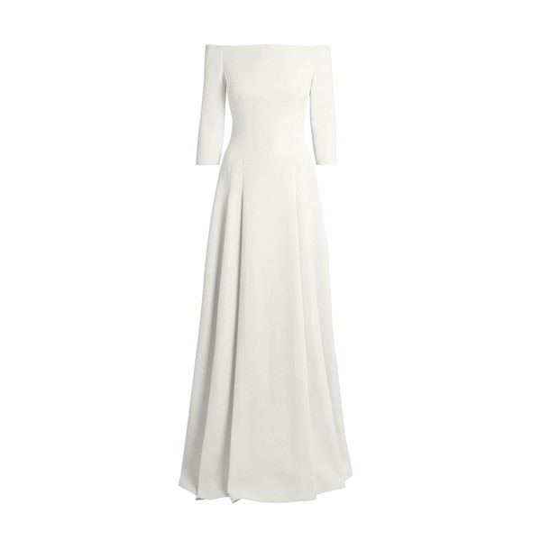 Safiyaa Amadora Long Dress in Ivory