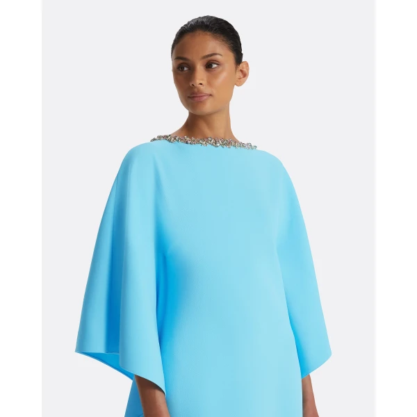 Safiyaa Amarella Topaz Long Dress, view 4