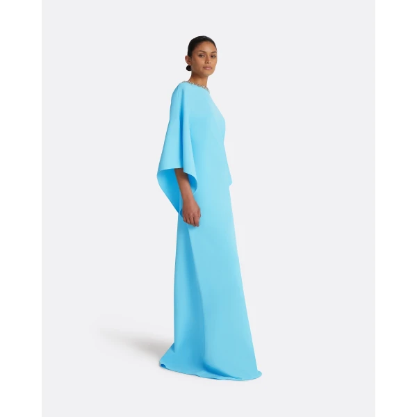 Safiyaa Amarella Topaz Long Dress, view 5