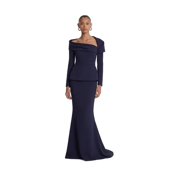 Safiyaa Andra Azurite Long Dress, view 2