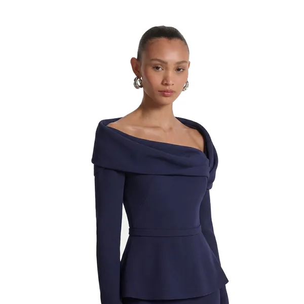 Safiyaa Andra Azurite Long Dress, view 4