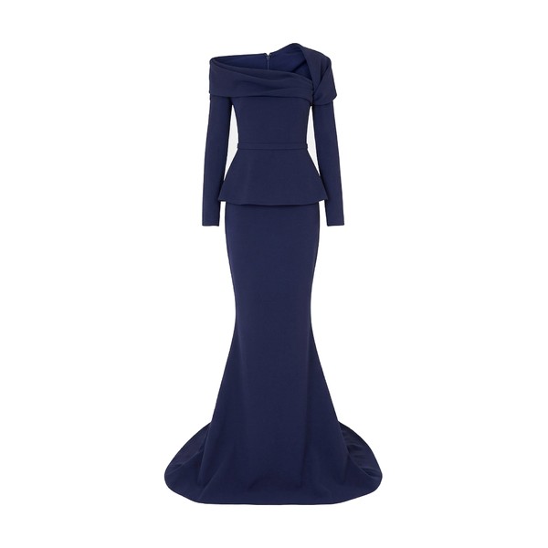 Safiyaa Andra Azurite Long Dress