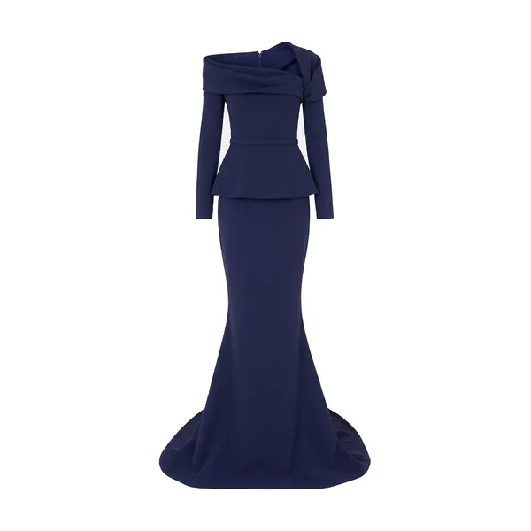 Safiyaa Andra Azurite Long Dress