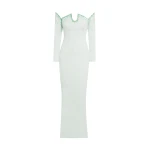 Safiyaa Bessy Glacier Long Dress