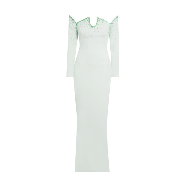 Safiyaa Bessy Glacier Long Dress